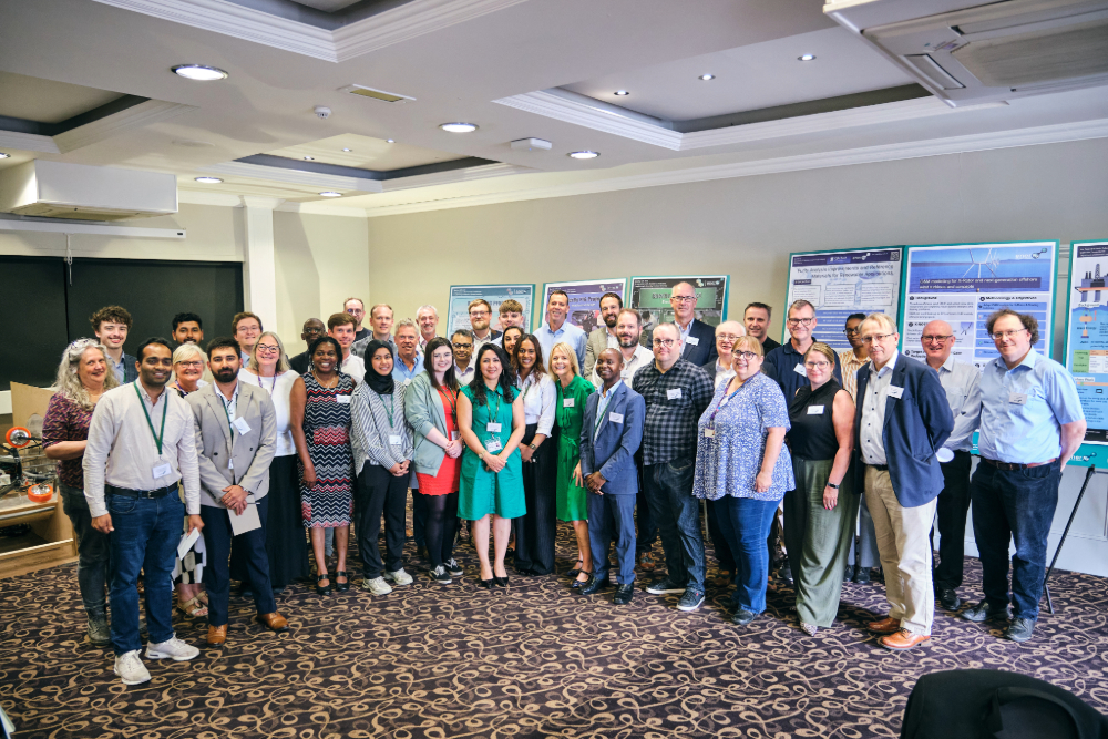 EnerHy CDT cohort and conference posters on hydrogen and wind energy