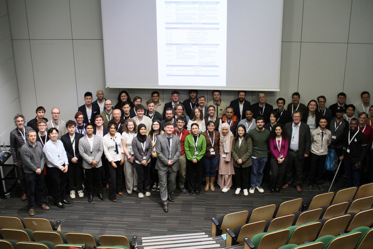 WAMSS CDT cohort at a training event